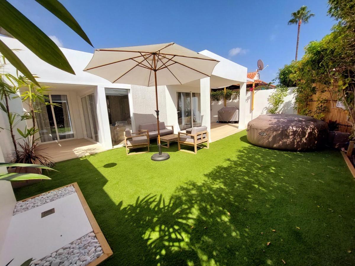 Bungalow De Diseno Hidromasajes Terraza Y Piscina. San Bartolomé Extérieur photo